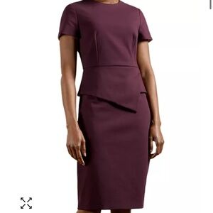 Ted Baker Elynah Peplum Sheath Dress